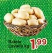 Rossi Supermercado Batata lavada kg oferta