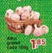 Rossi Supermercado Alho granel cada 100g oferta
