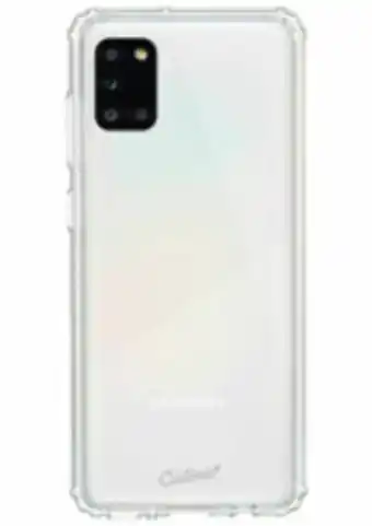 Capa impactor clear para samsung galaxy a31, customic