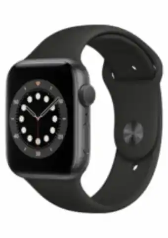 Apple watch series 6 gps, 44mm, cinza-espacial