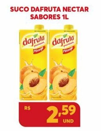Atacadão Centro Sul Suco Dafruta Nectar Sabores 1L oferta
