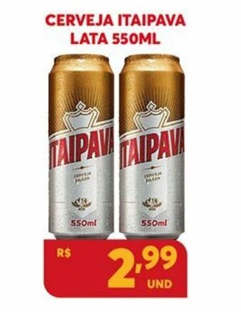 Atacadão Centro Sul Cerveja Itaipava Lata 350ml oferta