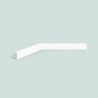 Leroy Merlin Rodapé de poliestireno espaçofloor 3cm liso branco 30mm x 15mm x 2200mm oferta