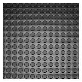 Leroy Merlin Piso emborrachado moeda - placa 0,50 x 0,50 - preto - decortech oferta
