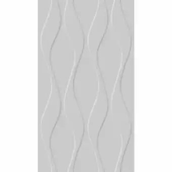 Revestimento para parede interna brilhante borda arredondada duna white 32x57cm ceral