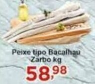 Rossi Supermercado Peixe tipo Bacalhau Zarbo kg oferta