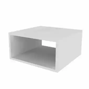 Leroy Merlin Nicho retangular cubo branco oferta