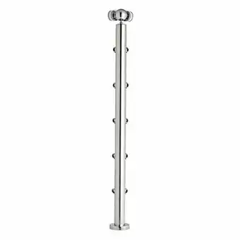 Poste liso metal inox 9,7x104cm geris