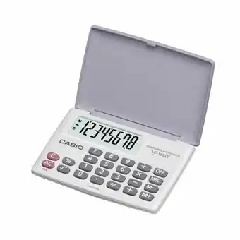 Calculadora casio ultraportátil horizontal 8 dígitos lc-160lv-we