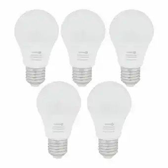 Kit com 5 lâmpadas led bulbo luz branca 9w lexman bivolt