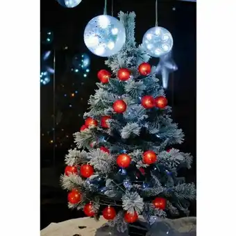Leroy Merlin Cordão de luz natal vermelho noel - adorno de guirlandas decoração festa mesa posta natalina 20 leds - bivolt oferta