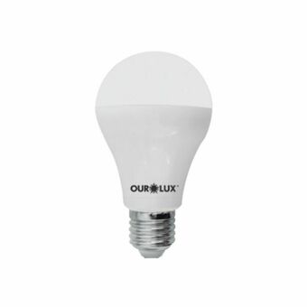 Lâmpada led bulbo luz branca 15w superled ourolux bivolt