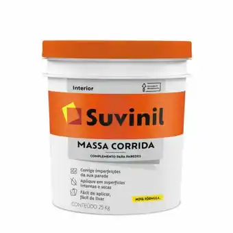 Massa corrida 25kg suvinil