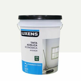 Leroy Merlin Tinta acrílica fosco econômica branco 20l luxens oferta
