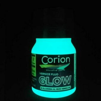 Leroy Merlin Tinta glow corion led cell 25ml brilha sem luz negra. luminescente. cor branco neon oferta