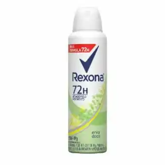 Desodorante antitranspirante aerossol rexona f erva doce 150ml