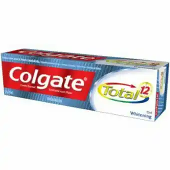 Havaianas Gel colgate total12 whitening 90g oferta