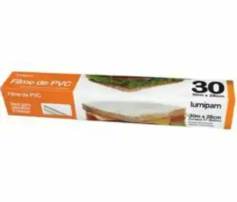 Rolo filme pvc lumipam 30mts x 28cm