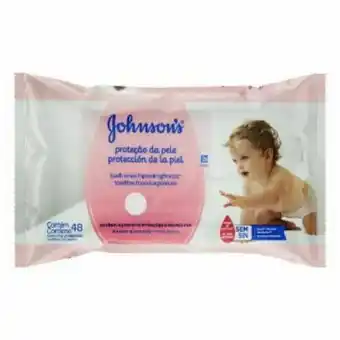 Toalha umid johnsons ex cuidados c/48
