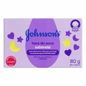 Sabonete johnsons baby hora do sono 80g