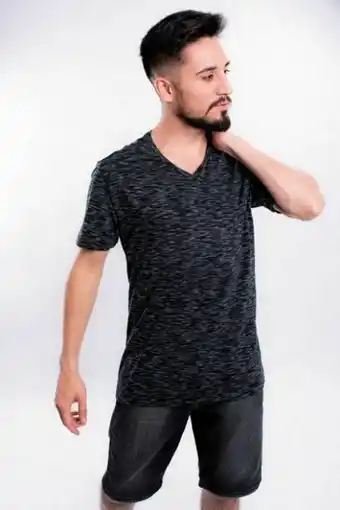 Camiseta masculina jet flamê manga curta