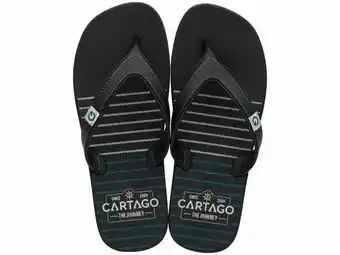 Chinelo masculino cartago preto