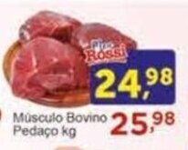 Rossi Supermercado Músculo Bovino Pedaço kg oferta