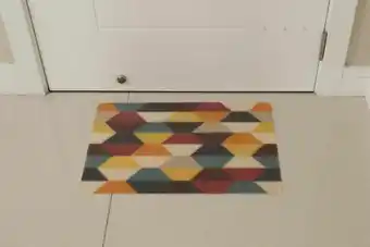 Tapete retangular mosaico 58x38