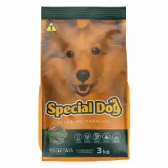 Alimento caes special dog veget 3kg