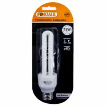 Lampada foxlux economica u 15 w 127 v