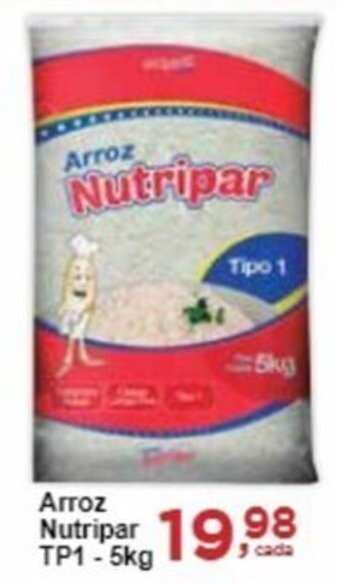 Rossi Supermercado Arroz Nutripar TP1-5kg oferta