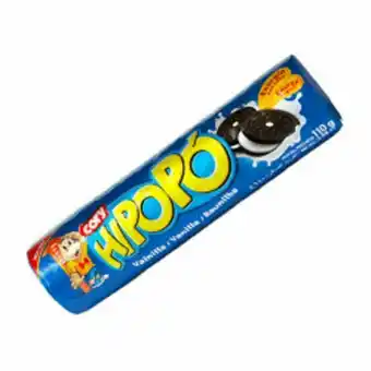 Biscoito recheado hipopo baunilha