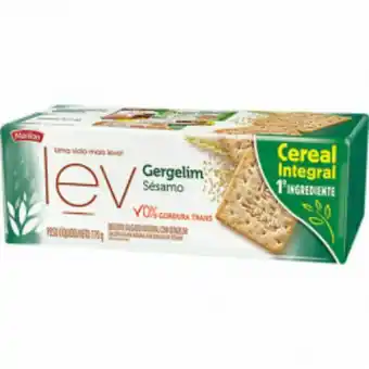 Havaianas Biscoito marilan lev gergelim sesamo 170gr oferta