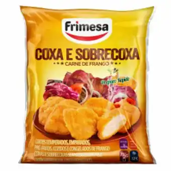 Coxa sobrecoxa sem osso frimesa empanada 700gr