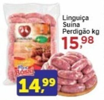 Rossi Supermercado Linguiça Suína Perdigão kg oferta