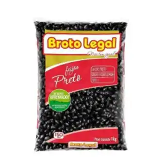 Havaianas Feijão broto legal 1kg preto oferta