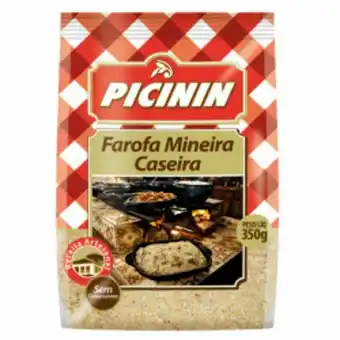 Farofa mineira picinin caseira 350gr