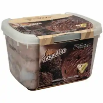 Sorvete festa brigadeiro 1,8l