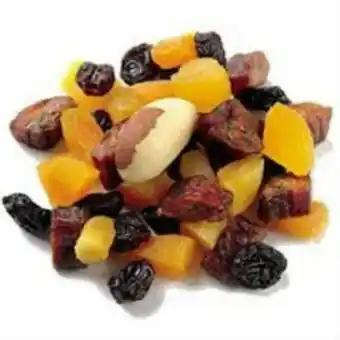 Mix castanhas/nozes e uva passa kg