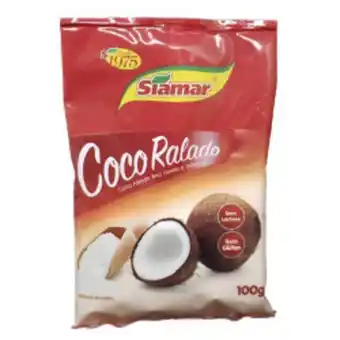 Coco ralado umido e adocado siamar 100gr