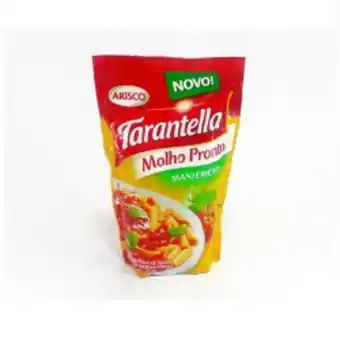 Molho de tomate arisco tarantella com manjericao 340gr