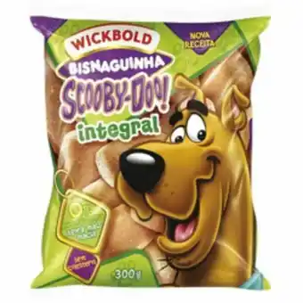 Bisnaguinha wickbold integral scooby-doo 300g