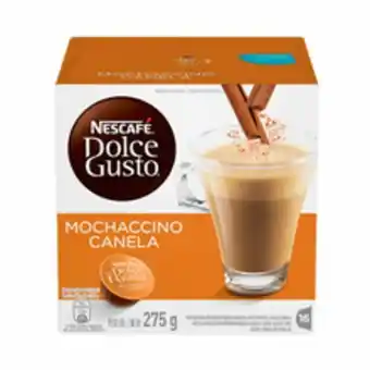 Cápsula dolce gusto mocacchino canela 275g com 16 unidades