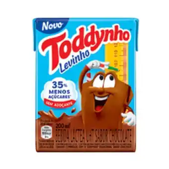 Achocolatado líquido toddynho levinho 200ml