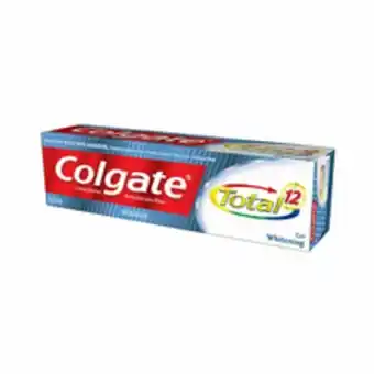 Creme dental colgate total 12 whitening gel 90g
