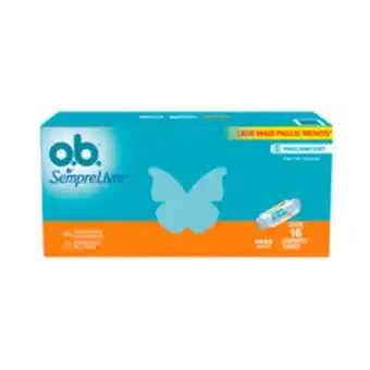 Absorvente ob interno procomfort super com 16 unidades
