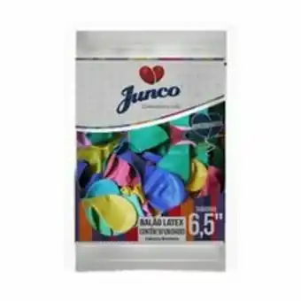 Balão junco liso n. 65 sortidos com 50 unidades