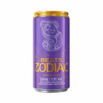 Bebida ice skol beats zodiac ar 269ml