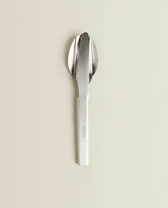 Conjunto de 3 talheres campismo aço inox