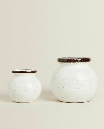 ZARA HOME Jarra de cerâmica oferta